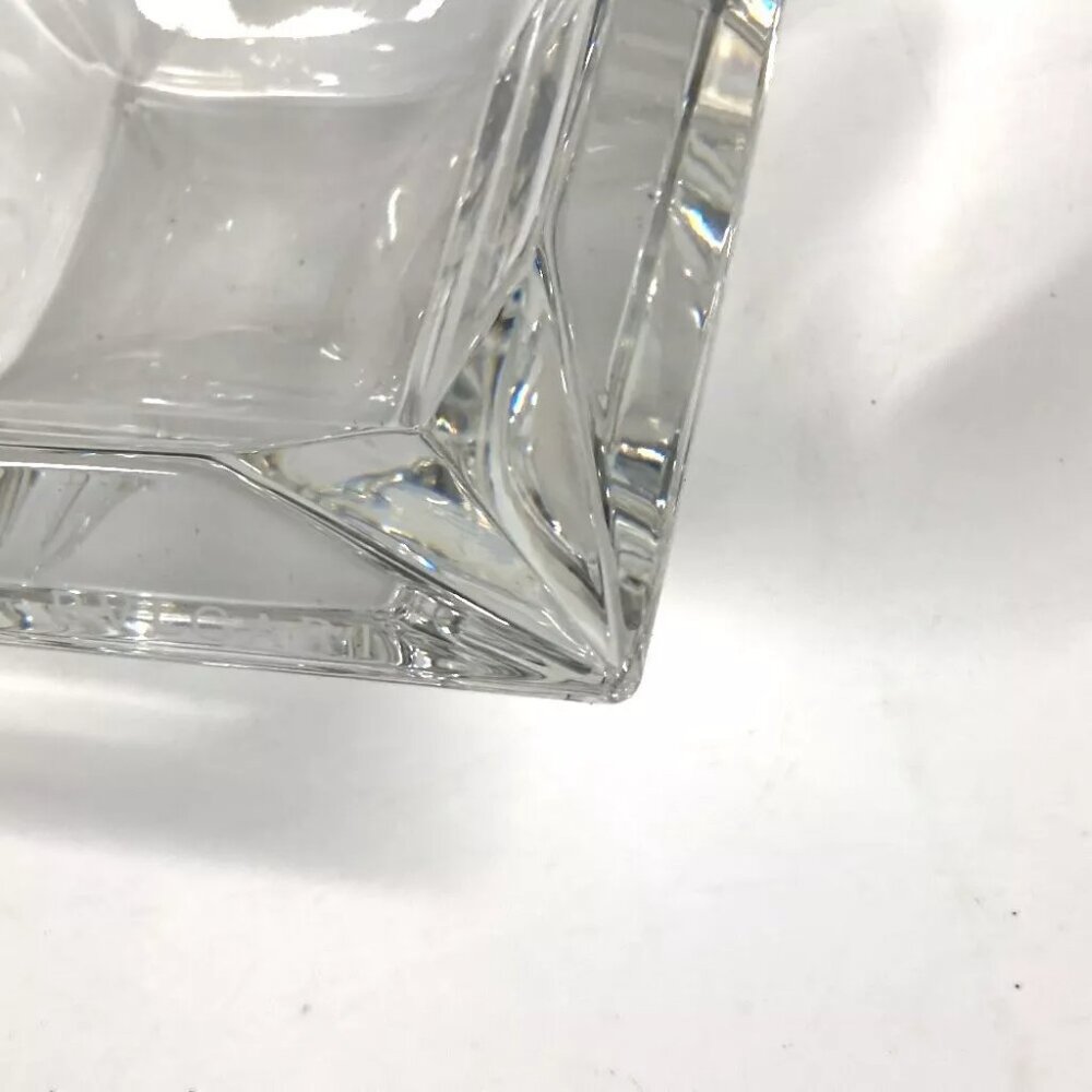 Bvlgari Rosenthal Rosenthal Logo Ashtray Interior Ashtray Glass Clear View 4